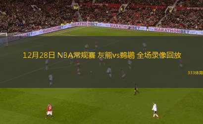 12月28日 NBA常規(guī)賽 灰熊vs鵜鶘 全場錄像回放