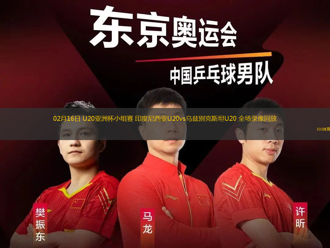 02月16日 U20亞洲杯小組賽 印度尼西亞U20vs烏茲別克斯坦U20 全場(chǎng)錄像回放