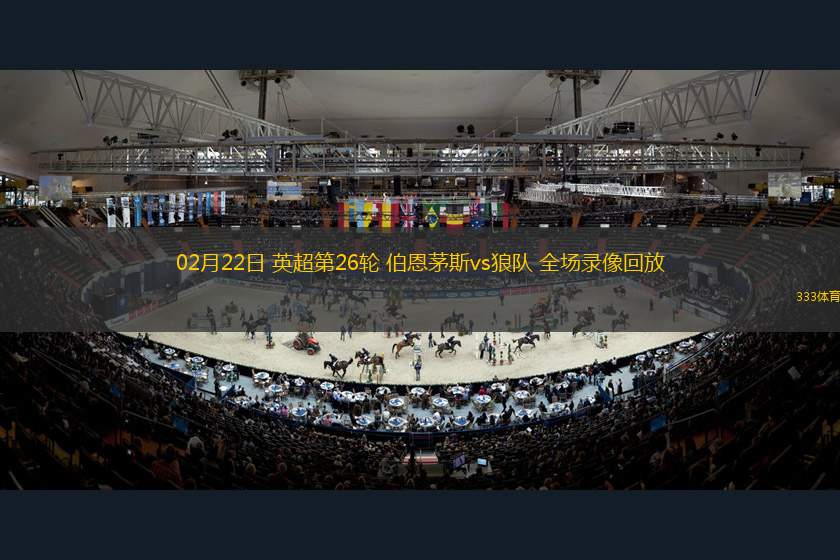 02月22日 英超第26輪 伯恩茅斯vs狼隊(duì) 全場(chǎng)錄像回放