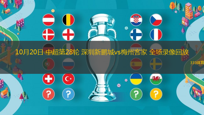 10月20日 中超第28輪 深圳新鵬城vs梅州客家 全場(chǎng)錄像回放