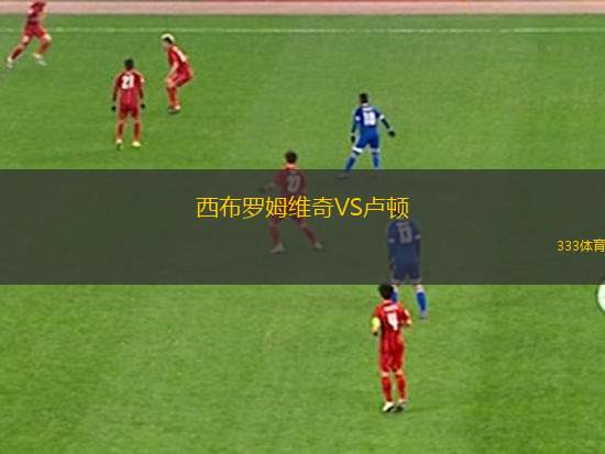 西布羅姆維奇VS盧頓