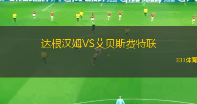 達(dá)根漢姆VS艾貝斯費(fèi)特聯(lián)